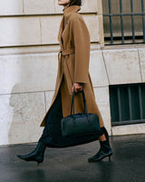 CHIARA WOOL CASHMERE OVERCOAT CAMEL