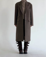 ARWYN WOOL CASHMERE COAT MINK BROWN