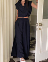 sanna ny cruz linen set