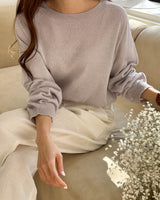 JEANNE KNIT LAVENDER GREY