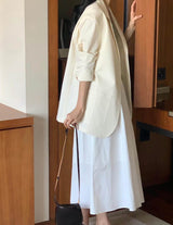 LEAH BLAZER IVORY