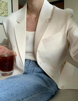 LEAH BLAZER IVORY