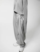 TAMSIN PLEATED TROUSERS SOFT GREY