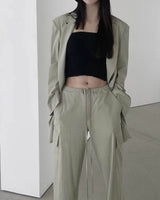 Sage Relaxed Blazer