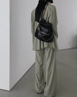 Sage Relaxed Blazer