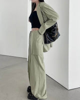 Sage Relaxed Blazer