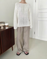 SLOUCHY BOAT NECK