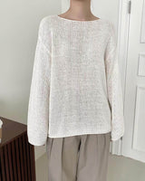SLOUCHY BOAT NECK