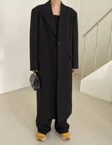GAVI OVERCOAT BLACK