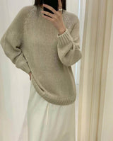sanna ny birdie knit beige