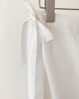 TIE DETAIL MIDI SKIRT
