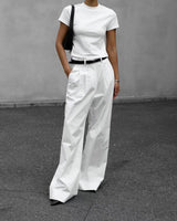 IMANI TROUSERS WHITE