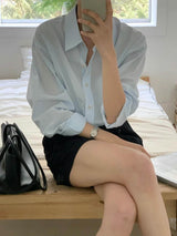Lightweight Classic Shirt Light Blue