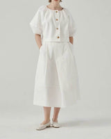 SANNA NY LEIF TOP WHITE