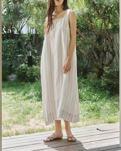 VICTORIA LINEN DRESS – SANNA New York