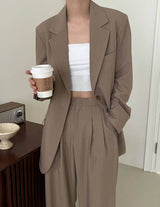 SANNA NY MITTA BLAZER MOCHA