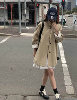 KALIN SHORT TRENCH BEIGE