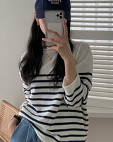RAFE STRIPE PULLOVER