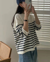 RAFE STRIPE PULLOVER