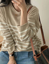 SANNA NY RAFE STRIPE PULLOVER