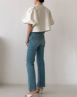 JULIE SILK BLEND JACKET IVORY