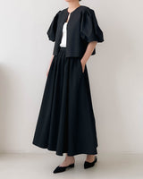 JULIE SILK BLEND JACKET BLACK
