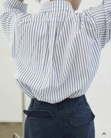 Rumpled Stripe Shirt