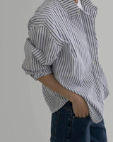 Rumpled Stripe Shirt
