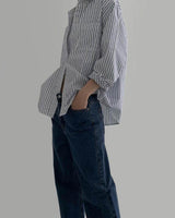 Rumpled Stripe Shirt