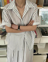 ELIZA SHIRT SKIRT SET