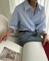 SANNA NY SORA STRIPE SHIRT