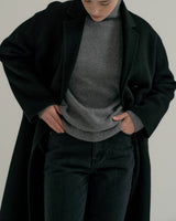 DILA SOFT WOOL MOCK TURTLENECK GREY