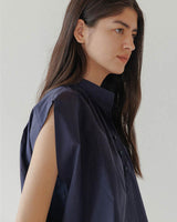 MANDARIN SLEEVELESS TOP
