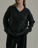 BOYFRIEND LAMBSWOOL V NECK
