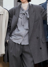 ALEXIS BLAZER CHARCOAL