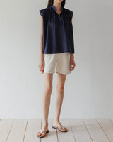 MANDARIN SLEEVELESS TOP