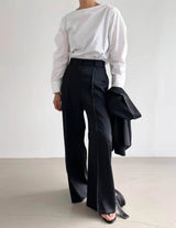 SANNA NY SEINE WIDE LEG TROUSERS