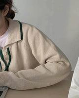 Crochet Trim Cardigan