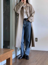 SANNA NY THALIA TRENCH BEIGE