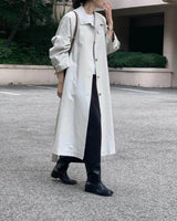 sanna ny thalia trench light beige