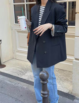 AMELIA BLAZER BLACK