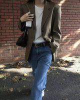 ELMS CHECK BLAZER