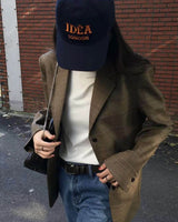 ELMS CHECK BLAZER