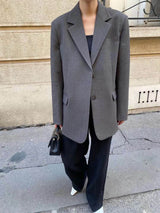 SANNA NY JUNO BLAZER CHARCOAL