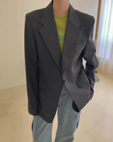 MIRO BLAZER Charcoal Navy