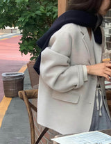 UNSTRUCTURED WOOL JACKET