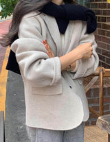 UNSTRUCTURED WOOL JACKET