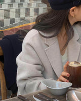 UNSTRUCTURED WOOL JACKET