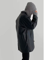 Pia Faux Leather Jacket Black