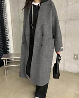 DUBLIN WOOL OVERCOAT CHARCOAL